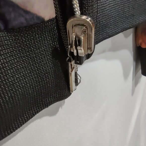 ZHEJIANG GARDA REVERSIBLE BOMBER JACKET WINDBREAKER PASTEL FLORAL AND BROWN XXL - Picture 8 of 15